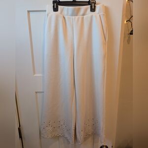 Tahari White Lounge Pants